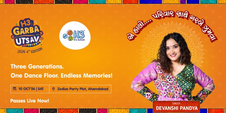 H3 Preschool Garba 2026: Where Generations Come Together